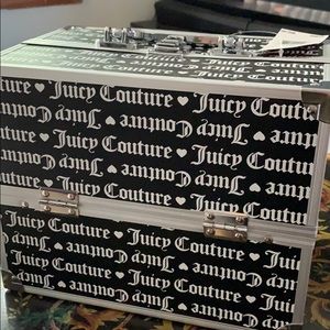 Juicy couture  brand new train case or cosmetic